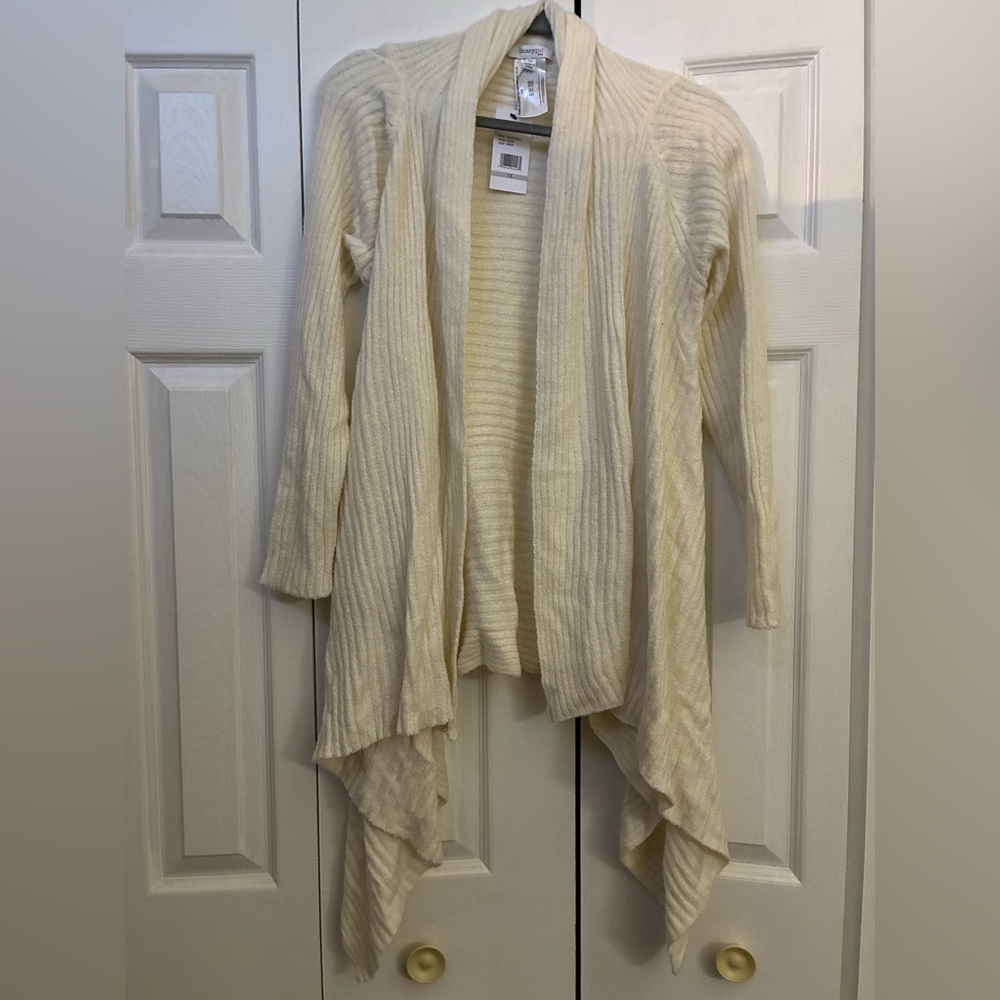 Skinnygirl Mouj Cream Sweater, Size 1X
